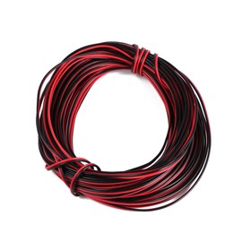 Gatuida 1pc Copper Wire Audio Cable for Speakers Flexible Insulated Speaker Cord Suitable for Home Theater Systems Loudspeaker Connection Wire