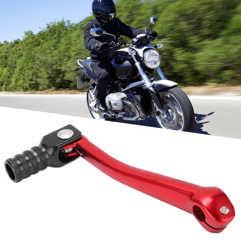 Motorcycle Kick Starter Lever Pedal Sensitive CNC Aluminium Universal Motorbike