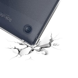 Case for Kobo Clara BW/Clara Colour 2024, Electro-weideworld Ultra Thin Shockproof Scratch Resistant Soft TPU Bumper Protective Case Cover, Clear