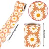 Whaline 32.8ft Daisy Flower Bulletin Board Borders Boho Flower Die-Cut
