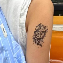 타투스티커 문신용 20종 D타입 헤나스티커 붙이는문신 스티커문신 문신스티커 Tattoo Sticker for Tattoos 20 Types D Type Henna Sticker Stick-on Tattoo Sticker Tattoo Sticker