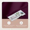 Whisper Organics Organic Cotton Flannel Pillow Case Set (Queen, Aubergine)
