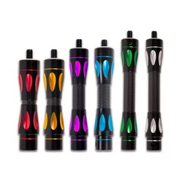 MILAEM 4" 5" 6" Archery Bow Stabilizer Balance Bar Extension Pole Rod Extender Bar for Compound Bow Recurve Bow Accessory (Purple, 6")