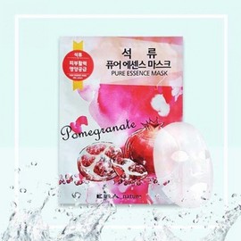 Evanature Pomegranate Mask Pack x10 Packs Moisture Pack Sheet Pack Sleeping Pack
