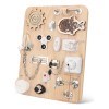 Pithfor Tabla Montessori De Madera Para Actividades