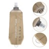 Mikinona Portable Soft Flask Water Bottle for Hiking Cycling Running
