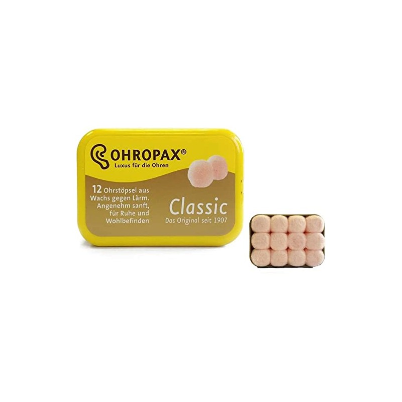 Ohropax - Tapones para los oídos (2 unidades, 12 unidades)