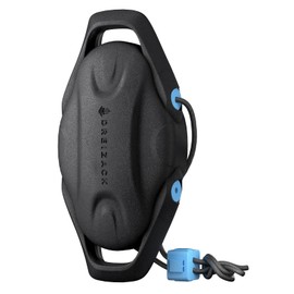 Dreizack Boat Fenders 1 Pack, EVA Boat Bumpers for Docking with Marine Nylon Rope and Lock, Fit for Pontoon Boats, Fish Boats, Bass Boat and Yachts, Black