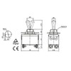 Mintice™ 5 X Heavy Duty 20A 125V 15A 250V DPST
