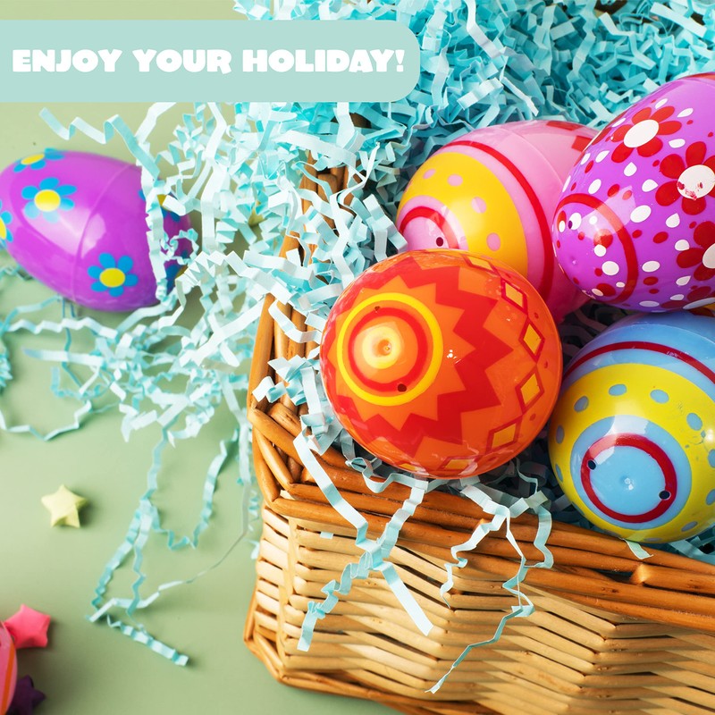 JOYIN 3" Printed Eggs, Pack of 18