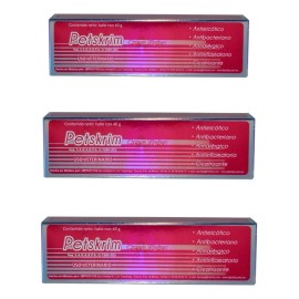 Kit De 3 Petskrim Crema Antimicótica