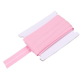 sourcing map 3/4 Inch Single Fold Bias Tape Cotton Continuous Bulk Bias Tape for Sewing, Seaming Quilting Hemming Binding Crafts Simple Packaged (Pink 10 Yards)