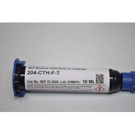 Dymax Lot of 2 NEW Dymax 204-CTH-F-T MD Adhesive UV Curing 10ML 9/2024
