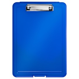 helit H2532030 Clipboard DIN A4 the Clip Blue Translucent Clipboard Drawing Board