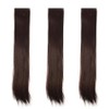 Long hair hairpiece 60cm 3p red brown long hair natural (WFHFK80) / 긴머리 헤어피스 60cm 3p 레드브라운 장발 자연스러운 (WFHFK80)