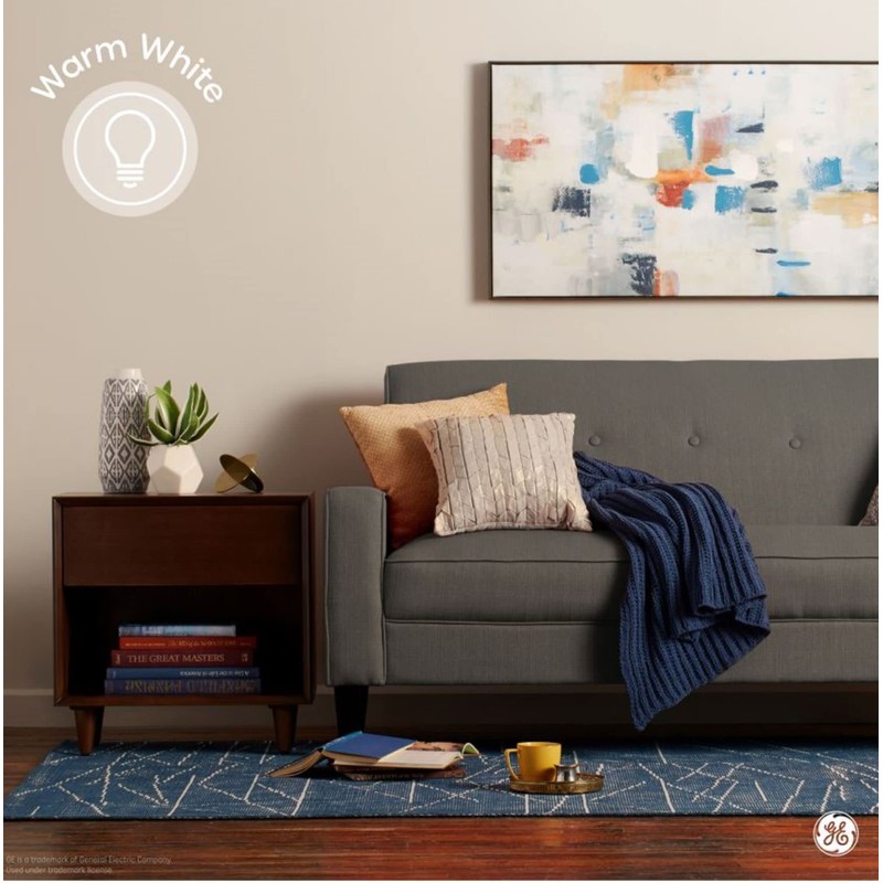 GE General Electric Vinta Small 60W Amber ST19 (2-Pack)