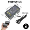 Pack of 2 W3230 AC 110V-220V Digital Temperature Controller, 20A