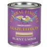 General Finishes Water Based Glaze Effects, 1 Quart, Burnt Umber