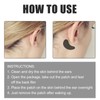 21Pcs Ear Care Patch Earwax Cleaning Portable Black Truffle Tinnitus