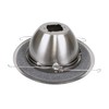 NICOR Lighting 6 inch Nickel Recessed Eyeball Trim Designed for