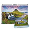 BEDUKE Jigsaw Puzzles for Adults 1000 Pieces Iceland Thick Sturdy