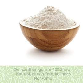 Herbaila Herbaila Xanthan Gum Powder 8 oz. Xanthan Gum for Baking Keto Friendly, Xanthan Gum Gluten Free Sauce Thickener, Gluten Free and Keto Baking and Cooking, Non GMO, 8 Ounces.