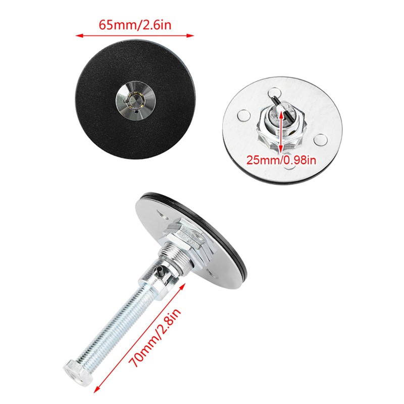 Cunyuer Hood Cover Lock Key Pin Kit, Safety Latch Pin,