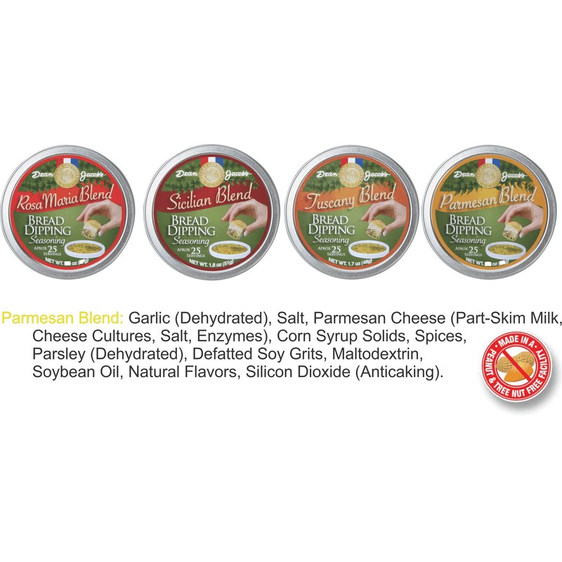 Dean Jacobs Parmesan Bread Dipping Tin - 1.75 oz