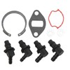 Fuel Pump Kit 47 559 03 A‑236205‑S Plastic Black Wearproof