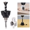Straight Hole Drilling Positioner, 19mm Vertical Drilling Locator, Aluminium Alloy