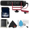 Rode VideoMic GO VIDEOMIC-GO + 16GB Memory Card + Deluxe