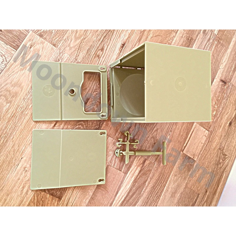 Moondown Farm 2 Pack Plastic Finch Nest Box Wide Opening