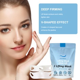 2Pcs Chin Mask Lift,Chinology Double Chin Lifting Mask,Lift Chin Mask,Reusable,Change Your Jawline and Say Goodbye to Your Double Chin,Suitable for Both Women