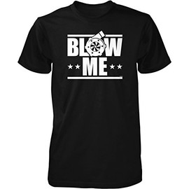 Hoodteez Blow Me, Turbo Boost Men's T-Shirt, XXL Black