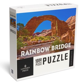 Rainbow Bridge National Monument, New Mexico (1000 Piece Puzzle, Challenging Jigsaw Puzzle for Adults, Made in USA)