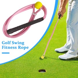 Golf Rope | Postures Corrector for Beginners,Swing Strength Exercise Tool for Studio Garage Range Course Travel Women Men Junior Backyard