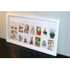 Baby's First Year Frame in Elegant White Natural Wood -