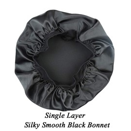 Alnorm Sleeping Cap for Short Hair Women Night Hat Natural Hair Bonnet