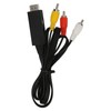 AV to HD Multimedia Interface Cable 3 RCA to HD