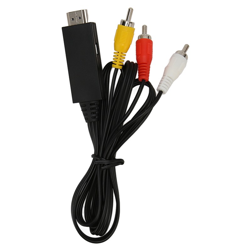 AV to HD Multimedia Interface Cable 3 RCA to HD