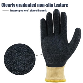 DongChu Insulated Electrical Rubber Gloves 400V High Voltage Safe