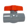 ERA SCH 80 CPVC 1-1/2 Inch Compact Ball Valve, Socket