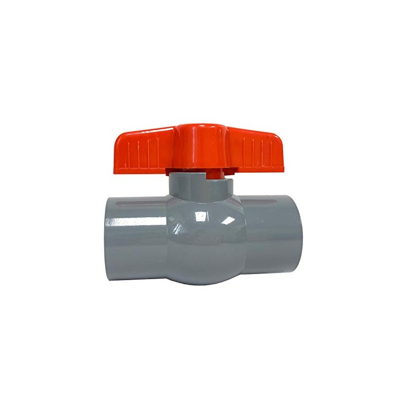ERA SCH 80 CPVC 1-1/2 Inch Compact Ball Valve, Socket