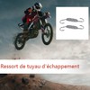 Telituny Exhaust Pipe Springs, 2 x Motorcycle Exhaust System, Fully