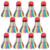 11Pcs/Lot Durable Colorful Badminton Balls Shuttlecocks Sports Training Accessory