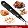 TNSLAND Meat Fork Stainless Steel with Handle - 30 cm
