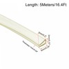 sourcing map Trim Seal, PVC U-Seal Channel Edge Protector Sheet,