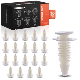 A-Premium 20PCS Nylon Trim Door Panel Retainer Clip Fasteners Compatible with GM C & K Trucks 1993-2024