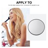 Baluue 15x Magnifying Mirror, 3.5" Compact Cosmetic Mirror with Suction