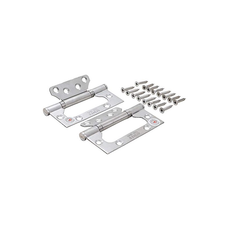 BGS Diy 80909 | Hinge Set | Stainless Steel |